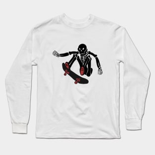 Skateboard skeleton Long Sleeve T-Shirt